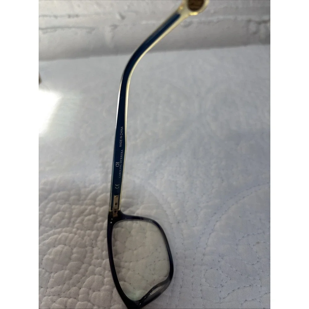 Carolina Herrera VHE761K Women's Eyeglass FRAMES ONLY‎ Col. 06N1 53[]15-140 Blue